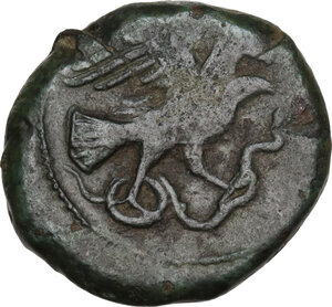 reverse: Samnium, Southern Latium and Northern Campania, Aesernia.. AE 20.5 mm., 263-240 BC