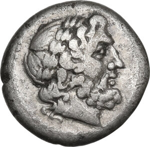obverse: Q series.. AR Victoriatus, 211-210 BC, Apulia (?)