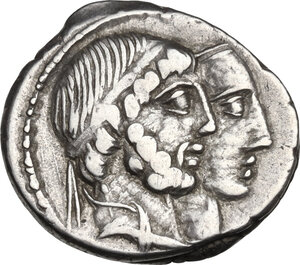 obverse: C. Censorinus.. AR Denarius, 88 BC
