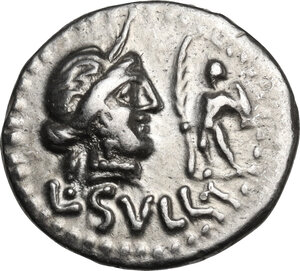 obverse: L. Sulla.. AR Denarius, 84-83 BC