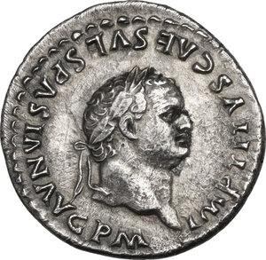 obverse: Titus (79-81).. AR Denarius
