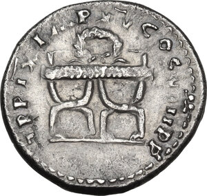 reverse: Titus (79-81).. AR Denarius