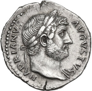 obverse: Hadrian (117-138). AR Denarius, 125-128 AD