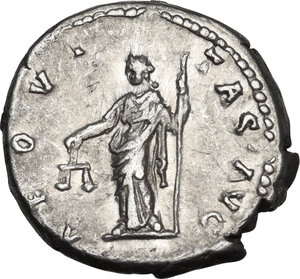 reverse: Antoninus Pius (138-161).. AR Denarius, 140-143 AD