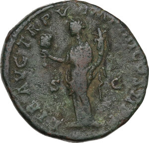 reverse: Commodus (177-192).. AE Dupondius, 180 AD
