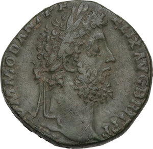 obverse: Commodus (177-192).. AE Sestertius, 190 AD
