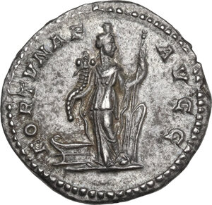 reverse: Septimius Severus (193-211) . AR Denarius, Rome mint, 198 AD