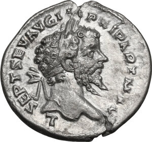 obverse: Septimius Severus (193-211).. AR Denarius,  Laodicea mint