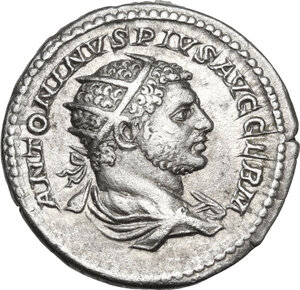 obverse: Caracalla (198-217).. AR Antoninianus