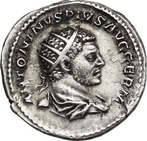 obverse: Caracalla (198-217).. AR Antoninianus