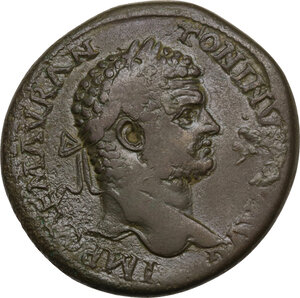 obverse: Caracalla (198-217).. AE 33mm. Antioch mint, Pisidia, c. 205-217 AD