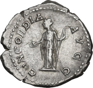 reverse: Plautilla, wife of Caracalla (died 212 AD).. AR Denarius, struck under Caracalla