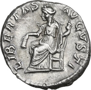 reverse: Elagabalus (218-222 AD).. AR Denarius, Rome mint