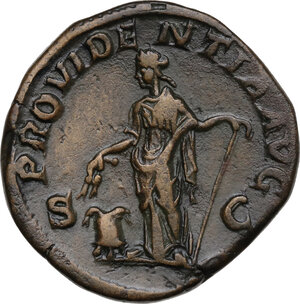 reverse: Severus Alexander (222-235).. AE Sestertius, 231-235 AD