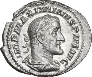 obverse: Maximinus I (235-238).. AR Denarius, Rome mint