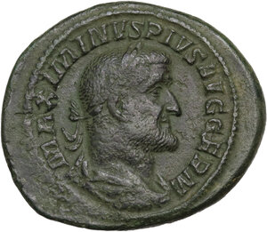 obverse: Maximinus I (225-238).. AE As, Rome mint