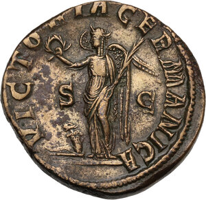 reverse: Maximinus I (225-238).. AE Sestertius, 236-238 AD