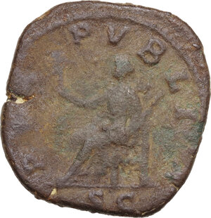 reverse: Pupienus (238 AD).. AE Sestertius