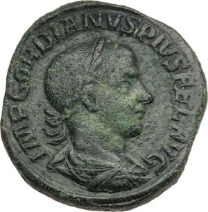 obverse: Gordian III (238-244).. AE Sestertius, 4th issue
