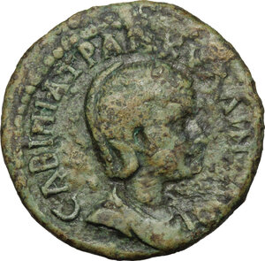 obverse: Tranquillina, wife of Gordian III (died 241 AD).. AE 25.5 mm. Thessalonica mint, Macedon