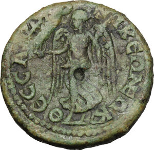 reverse: Tranquillina, wife of Gordian III (died 241 AD).. AE 25.5 mm. Thessalonica mint, Macedon