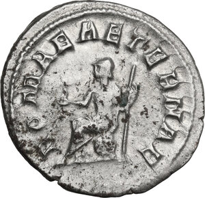 reverse: Philip I (244-249).. AR Antoninianus, Antioch mint, 247 AD