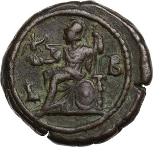 reverse: Philip I (244-249).. BI Tetradrachm, Alexandria mint, Egypt. Dated RY 2 (244/5 AD)