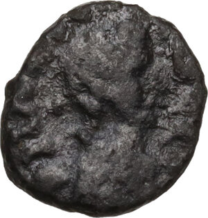 obverse: Ostrogothic Italy, Baduila (541-552).. AE Nummus (or 2 1/2 Nummi). Pseudo-Imperial Coinage. In the name of Anastasius, uncertain mint