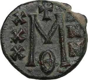 reverse: Theophilus (829-842).. AE Follis, Syracuse mint