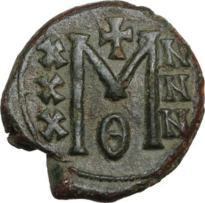 reverse: Theophilus (829-842).. AE Follis, Syracuse mint