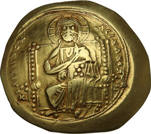 obverse: Constantine X Ducas (1059-1067).. AV Histamenon Nomisma. Constantinople mint. Struck 1062-1065