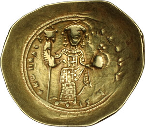 reverse: Constantine X Ducas (1059-1067).. AV Histamenon Nomisma. Constantinople mint. Struck 1062-1065