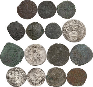 obverse: Lotto di quindici (15) monete di varie zecche ed epoche da classificare