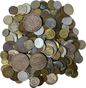 obverse: Lotto di trecentosessanta (360) monete del mondo di varie epoche e metalli