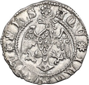 reverse: Aquileia.  Antonio II Panciera (1402-1411).. Denaro