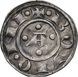 obverse: Bologna.  Comune (1191-1337). Bolognino grosso con stella, ultimo decennio del XIII sec