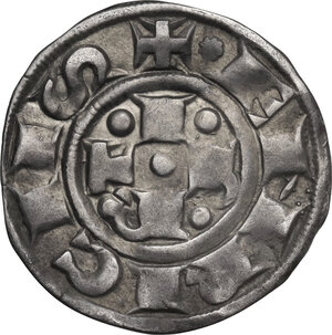 reverse: Bologna.  Comune (1191-1337). Bolognino grosso con stella, ultimo decennio del XIII sec