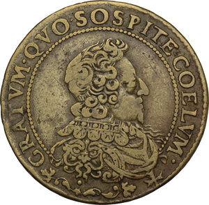 obverse: Casale.  Luigi XIII di Francia (1601-1643). Medaglia o gettone per la presa di Casale del 1630