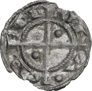obverse: Cremona.  Comune (1155-1330). Denaro imperiale