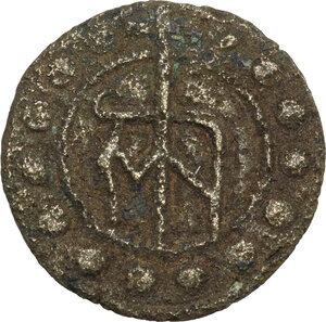 reverse: Firenze. Tessera mercantile, XIII-XIV sec. Compagnia mercantile non identificata