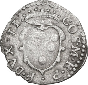obverse: Firenze.  Cosimo I de  Medici (1537-1574). Crazia III serie