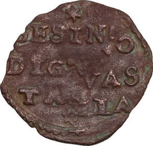 reverse: Guastalla.  Ferrante III Gonzaga (1632-1678). Sesino