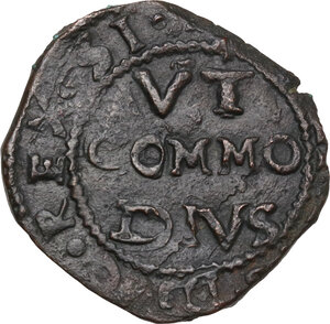 reverse: Messina.  Filippo II di Spagna (1556-1598). Grano