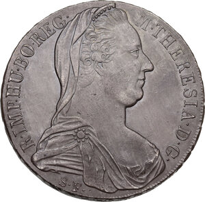 obverse: Milano.  Maria Teresa (1778-1780).. Tallero, 1815-1841