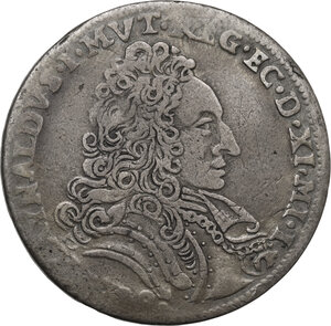obverse: Modena.  Rinaldo d Este (1706-1737). Ducato 1719