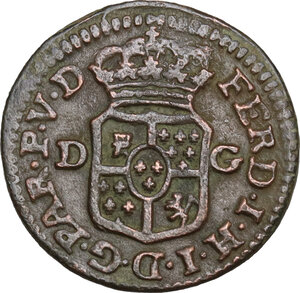 obverse: Parma.  Ferdinando I di Borbone (1765-1802).. Sesino 1793