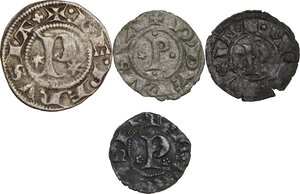 obverse: Perugia. Lotto di quattro (4) monete da classificare