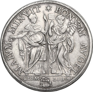 reverse: Roma.  Clemente X (1670-1676), Emilio Bonaventura Altieri. Piastra 1671 A. II