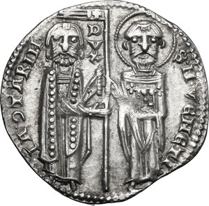 obverse: Venezia.  Iacopo Contarini (1275-1280). Grosso matapan