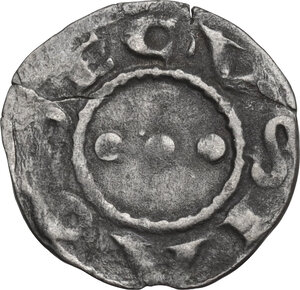reverse: Amedeo III (1103-1148). Denaro secusino I tipo, Susa
